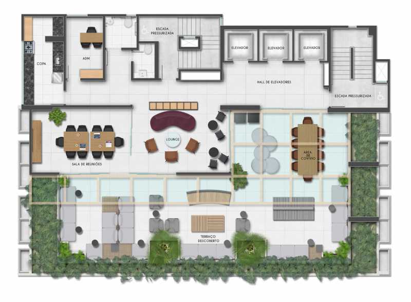 Conheça 14 do imóvel - Sala Comercial 34m² à venda Horto Florestal, Salvador - R$ 504.067 - PISL00031 - 14 14 - 14