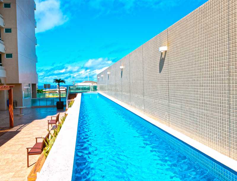 Conheça foto-piscina-aquecida-com-raia do imóvel - 3 Quartos com varanda gourmet e 2 vagas de garagem no Jardim Armação. - PIAP30806 - 18 foto-piscina-aquecida-com-raia - 18
