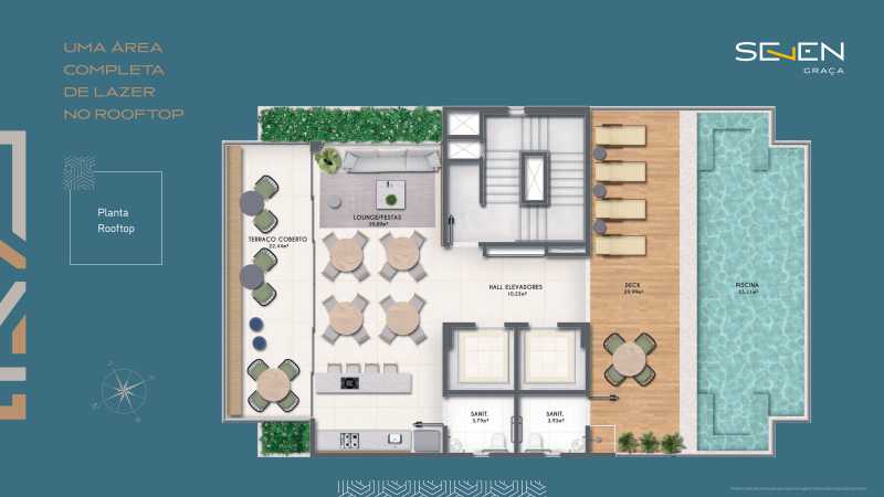 Conheça 6 do imóvel - Seven Graça - Quarto e Sala no melhor da Graça - PIAP10318 - 6 6 - 6