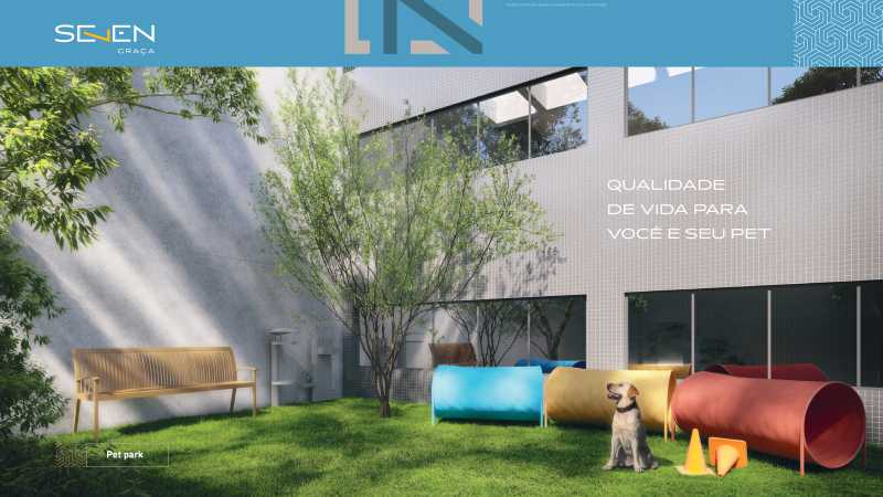 Conheça 9 do imóvel - Seven Graça - Quarto e Sala no melhor da Graça - PIAP10318 - 9 9 - 9