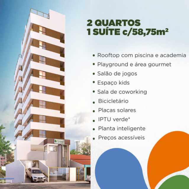 Conheça Green-Rio-vermelho-Predio do imóvel - GREEN RIO VERMELHO - 2 QUARTOS (1 SUÍTE) - PIAP20914 - 14 Green-Rio-vermelho-Predio - 14