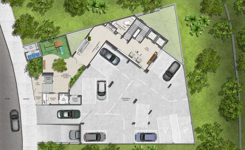 Conheça PROJ-EA-PL-DEC-PL-TER-R02 do imóvel - ARBO CAMINHO DAS ÁRVORES - 03 quartos com suíte e varanda gourmet - PIAP30882 - 21 PROJ-EA-PL-DEC-PL-TER-R02 - 21