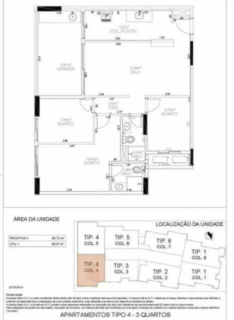 Conheça 4 do imóvel - APARTAMENTO 3 QUARTOS (1 SUÍTE), 80,72M², EM JAGUARIBE - PIAP30958 - 4 4 - 4