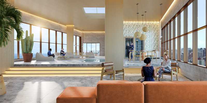 Conheça LoungePiscina do imóvel - LIT 760 - APARTAMENTO 2 QUARTOS (1 SUÍTE), 70,48M², NO COSTA AZUL - PIAP21149 - 15 LoungePiscina - 15
