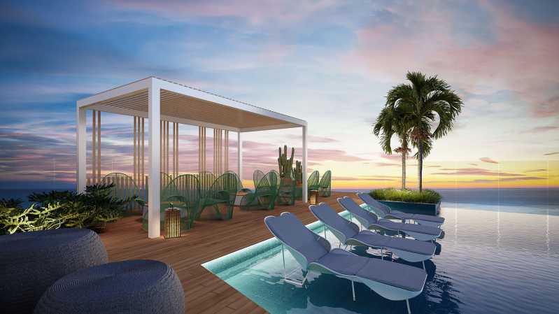 Conheça Piscina do imóvel - LIT 760 - APARTAMENTO 2 QUARTOS (1 SUÍTE), 72,57M², NO COSTA AZUL - PIAP21150 - 6 Piscina - 6