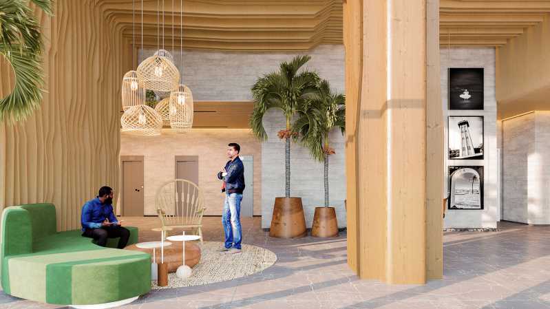 Conheça Lobby do imóvel - LIT 760 - APARTAMENTO 2 QUARTOS (1 SUÍTE), 72,57M², NO COSTA AZUL - PIAP21150 - 7 Lobby - 7