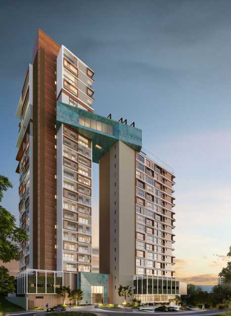 Conheça perspectiva-fachada do imóvel - LIT 760 - APARTAMENTO 2 QUARTOS (1 SUÍTE), 72,57M², NO COSTA AZUL - PIAP21150 - 30 perspectiva-fachada - 30