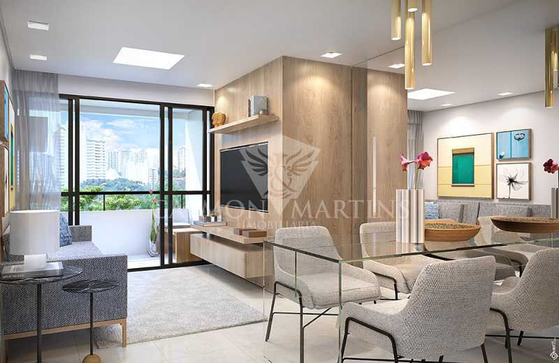 Conheça Living do imóvel - Villa Vita Residencial, apartamentos com 2 quartos, 53 m² - PIAP20163 - 2 Living - 2