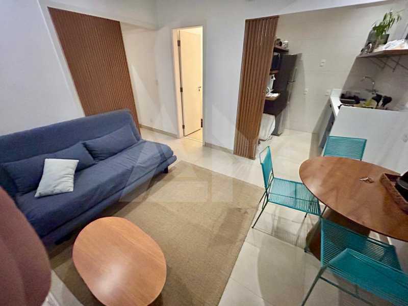 Conheça QUARTO E SALA do imóvel - Apartamento 1 quarto à venda Leblon, Rio de Janeiro - R$ 1.200.000 - 3083 - 2 QUARTO E SALA - 2