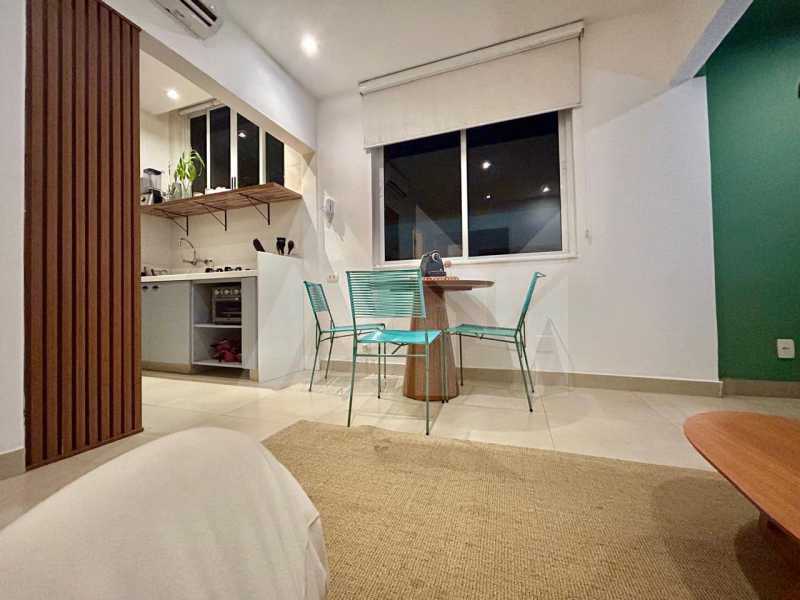 Conheça QUARTO E SALA do imóvel - Apartamento 1 quarto à venda Leblon, Rio de Janeiro - R$ 1.200.000 - 3083 - 3 QUARTO E SALA - 3
