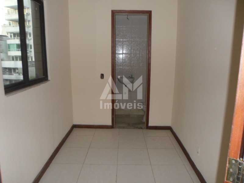 Conheça 3398 do imóvel - Apartamento à venda no Catete, 1 quarto com varanda, dependência completa e vaga na escritura, em prédio moderno próximo ao metrô e ao Palácio do Catete - 3398 - 10 3398 - 10