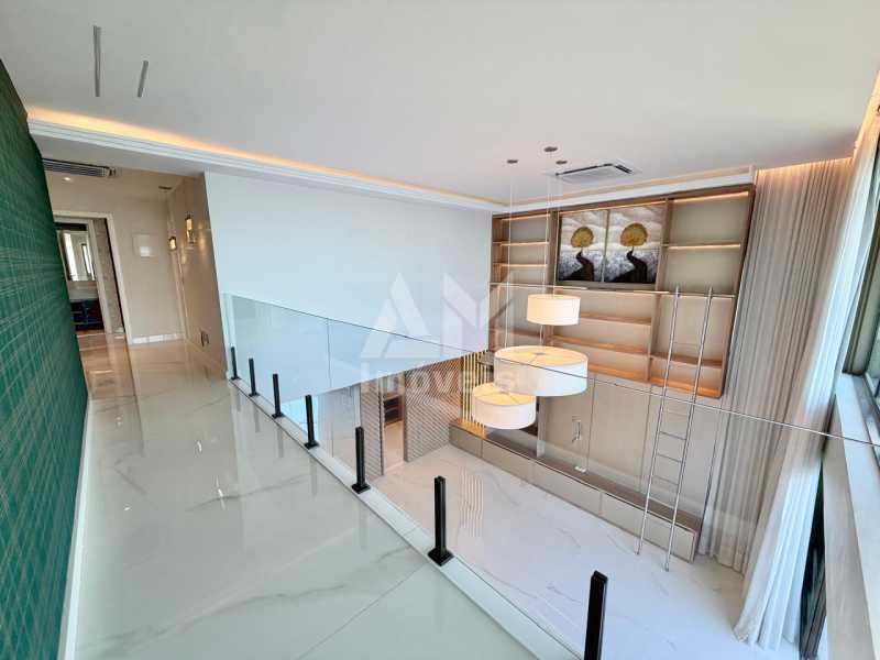Alto Padrão - Apartamento de alto padrão à venda na Península, Barra da Tijuca, 256 m², 4 suítes, 3 vagas, andar alto, pé-direito duplo e vista para a Lagoa - 3411