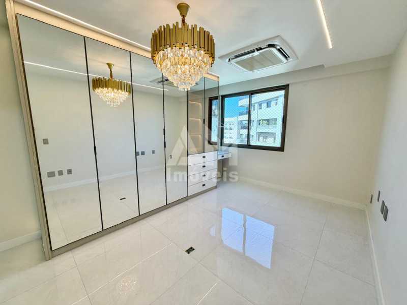 Alto Padrão - Apartamento de alto padrão à venda na Península, Barra da Tijuca, 256 m², 4 suítes, 3 vagas, andar alto, pé-direito duplo e vista para a Lagoa - 3411