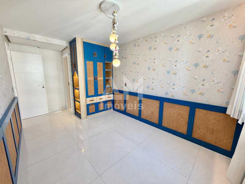 Alto Padrão - Apartamento de alto padrão à venda na Península, Barra da Tijuca, 256 m², 4 suítes, 3 vagas, andar alto, pé-direito duplo e vista para a Lagoa - 3411