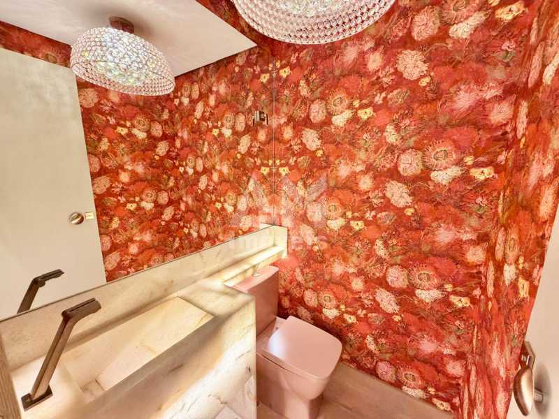 Alto Padrão - Apartamento de alto padrão à venda na Península, Barra da Tijuca, 256 m², 4 suítes, 3 vagas, andar alto, pé-direito duplo e vista para a Lagoa - 3411