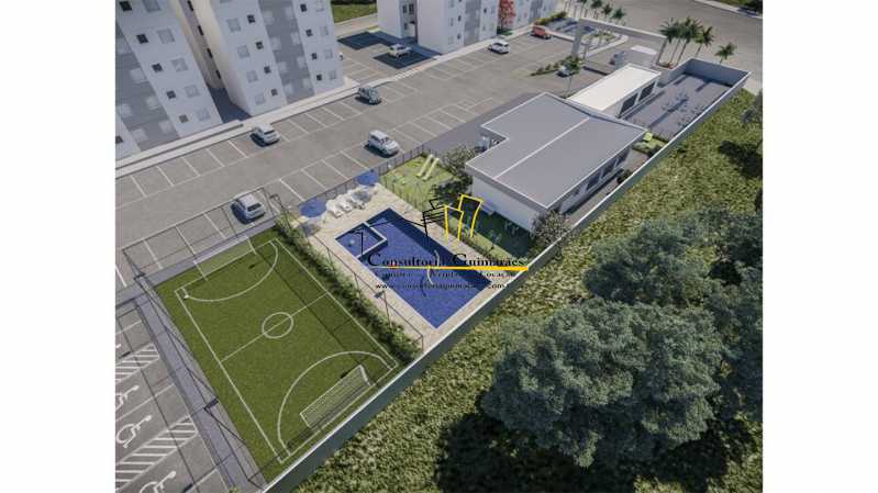 Conheça 05-Vista-do-lazer_1280X720-960 do imóvel - Apartamento à venda Estrada Dos Bandeirantes,Rio de Janeiro,RJ Vargem Grande - R$ 340.000 - CGAP20501 - 4 05-Vista-do-lazer_1280X720-960 - 4