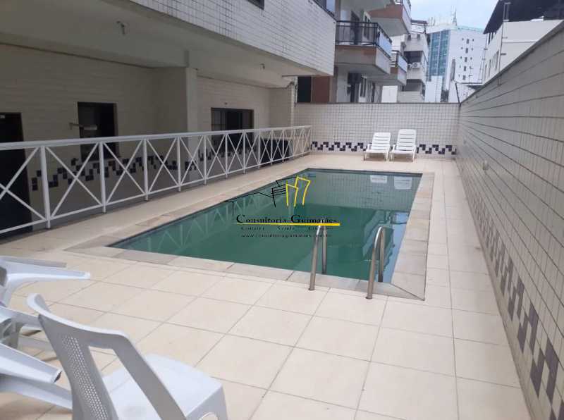 Conheça piscina do imóvel - Apartamento à venda Estrada Benvindo de Novais,Rio de Janeiro,RJ Recreio dos Bandeirantes - R$ 795.000 - CGAP30202 - 30 piscina - 30