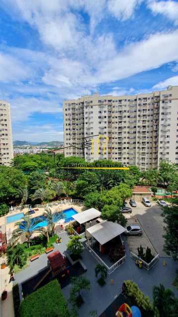 Condomínio condomínio Rio Parque  - Apartamento 2 quartos à venda Rio de Janeiro,RJ Del Castilho - R$ 300.000 - CGAP20536