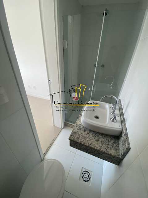 Conheça BANHEIRO. do imóvel - 2 quartos com suíte e Lazer no Méier - CGAP20543 - 24 BANHEIRO. - 24
