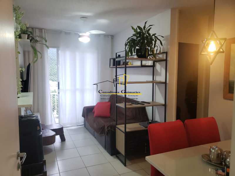 Conheça 7a03d670-fba2-4991-a5c6-7df532 do imóvel - Oportunidade Vendo Apartamento 2 quartos com armários e 1 vaga de garagem - Village Vip - CGAP20395 - 1 7a03d670-fba2-4991-a5c6-7df532 - 1