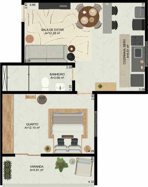 PLANTA 2 - 1 QRT - 12