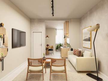 Apartamento com 2 quartos no Leblon - CRAP20019