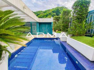 Fantástico - Cobertura 5 quartos à venda Leblon, Rio de Janeiro - R$ 9.900.000 - CRCO50028