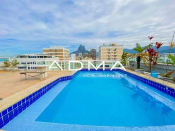 Cobertura 4 quartos à venda Leblon, Rio de Janeiro - R$ 9.500.000 - CRCO40132