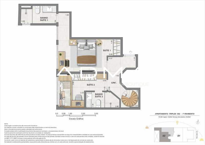 Conheça b4b618cb-0b61-41da-a180-693d07 do imóvel - Cobertura 2 quartos à venda Leblon, Rio de Janeiro - R$ 4.300.000 - CRCO20044 - 8 b4b618cb-0b61-41da-a180-693d07 - 8