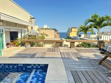 Cobertura 5 quartos à venda Leblon, Rio de Janeiro - R$ 9.900.000 - CRCO50044