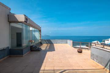 RARÍSSIMO - Cobertura duplex espetacular com vistão mar na primeira quadra da praia do Leblon! - CRCO50006