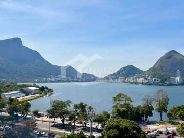 Imperdível - Otimo 3 quartos de frente para o Cristo e Lagoa - IPAP30095