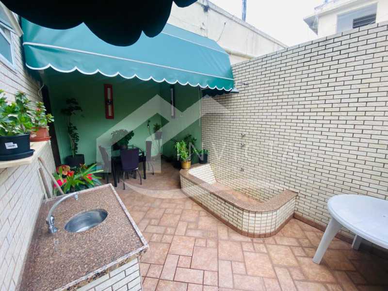 Conheça Area Externa do imóvel - Cobertura à venda Rua Fernando Mendes, Copacabana, Rio de Janeiro - R$ 2.614.500 - FCCO40002 - 21 Area Externa - 21