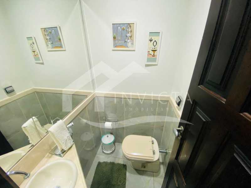 Conheça lavabo do imóvel - Cobertura à venda Rua Fernando Mendes, Copacabana, Rio de Janeiro - R$ 2.614.500 - FCCO40002 - 28 lavabo - 28