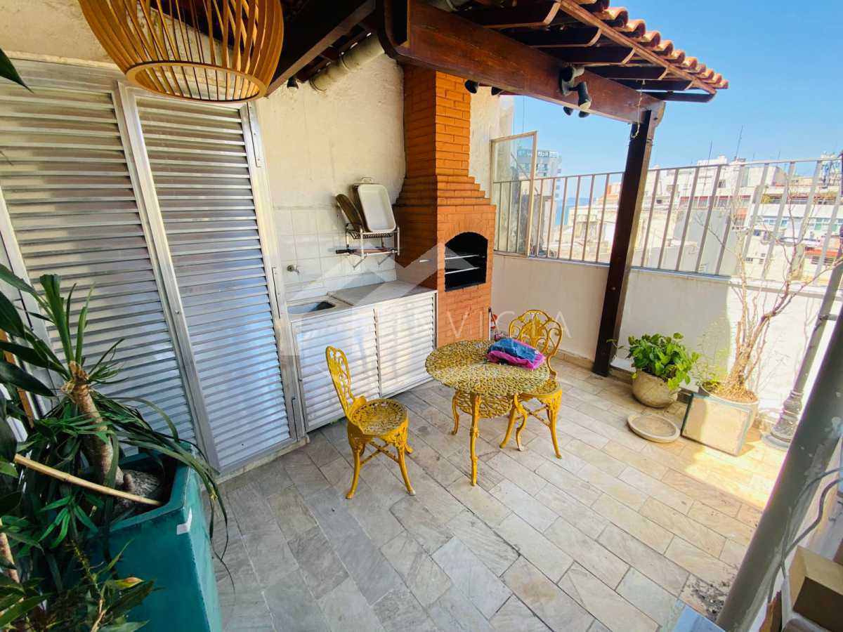 Imperdível - maravilhosa cobertura duplex de 3 quartos com vista mar - RPCO30013