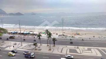 Ótima localização - Incrível 4 Quartos de Frente para o Mar em Copacabana!!! - RPAP40074