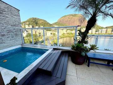 Imperdível - LUXUOSA COBERTURA TRIPLEX COM VISTA PARA A LAGOA - IPCO50003 Imperdível - LUXUOSA COBERTURA TRIPLEX COM VISTA PARA A LAGOA - IPCO50003