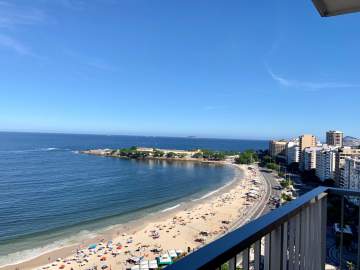 Imperdível - maravilhosa cobertura na avenida atlântica com vista frontal mar. - RPCO60002
