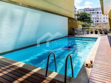 Imperdível - Excelente oportunidade de morar em um Flat de luxo, próximo a praia de Ipanema. - IPFL10005