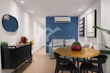 Ótima localização - Excelente conjugado na quadra da praia próximo ao Copacabana palace - IPKI10056