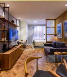 Imperdível - MARAVILHORO QUARTO E SALA CHARMOSO, COM TOQUES DE SOFISTICAÇÃO E CONFORTO! - FCAP11980