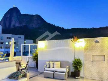 Imperdível - Cobertura de Luxo com Vista Deslumbrante para o Cristo | Terraço Panorâmico e Espaço Gourmet - BTCO40008