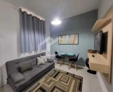 Imperdível - Joia Rara em Copanema . Quarto e Sala de 40m², Reformado e Porteira Fechada - FCAP10820