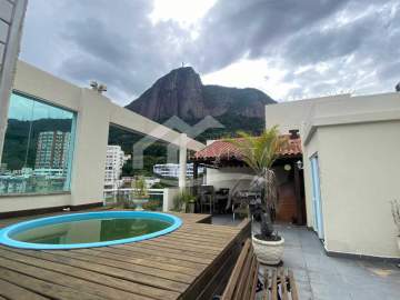 Imperdível - COBERTURA DUPLEX ESPETACULAR COM VISTA PRIVILEGIADA PARA A LAGOA E O CRISTO. - BTCO20006