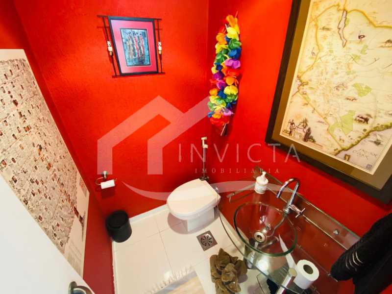 Conheça Lavabo do imóvel - Magnifica cobertura em rua nobre de copacabana!!!! - FCCO30010 - 11 Lavabo - 11