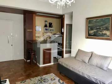 Ótima localização - Excelente quarto e sala no quadrilátero de Ipanema em rua super calma - IPAP10144