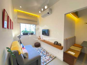Quarto e sala reformado e mobiliado no posto 6 - IPAP10150