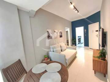 Mobiliado - QUARTO E SALA REFORMADO QUADRA DA PRAIA!! - FCAP12115