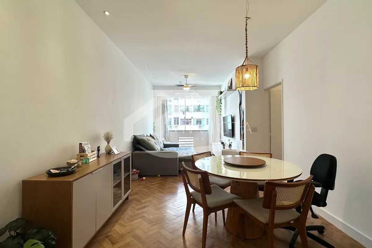 Conheça Sala do imóvel - Reformadíssimo apartamento de 3 quartos, 100m² no Posto 6! - PSAP30134 - 3 Sala - 3