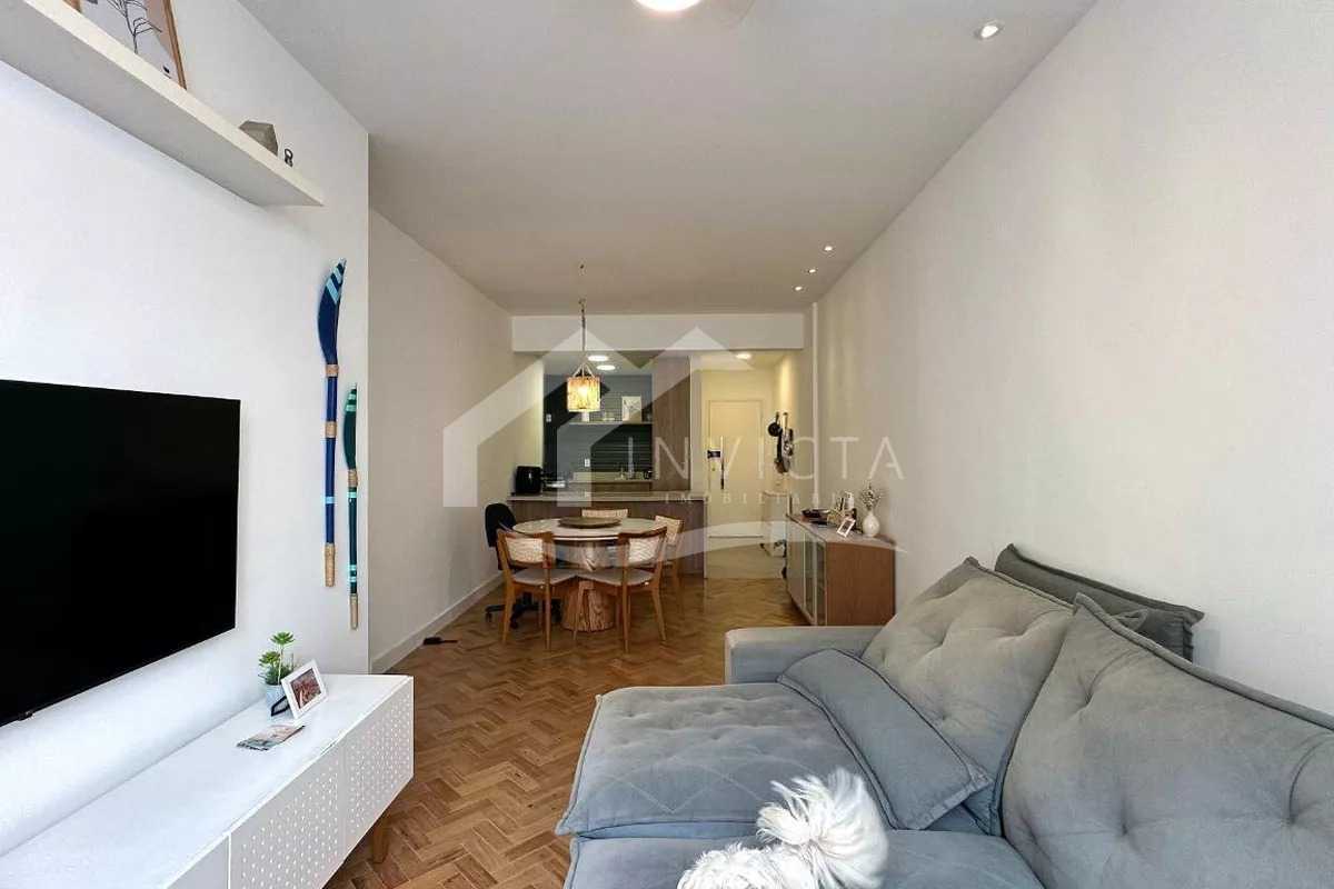 Conheça Sala do imóvel - Reformadíssimo apartamento de 3 quartos, 100m² no Posto 6! - PSAP30134 - 5 Sala - 5